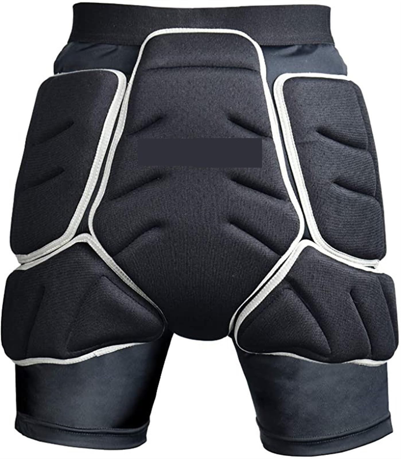 Short de Ski Rembourré Short de Protection rembourré de Ski SBR 3D EVA Équipement de Protection Contre Les Chocs rembourré for Snowboard, Skate et Ski(XL)