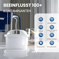 Golden Icepure TÜV SÜD vízszűrő Brita Maxtra+ és Mavea kompatibilis 6 db 5