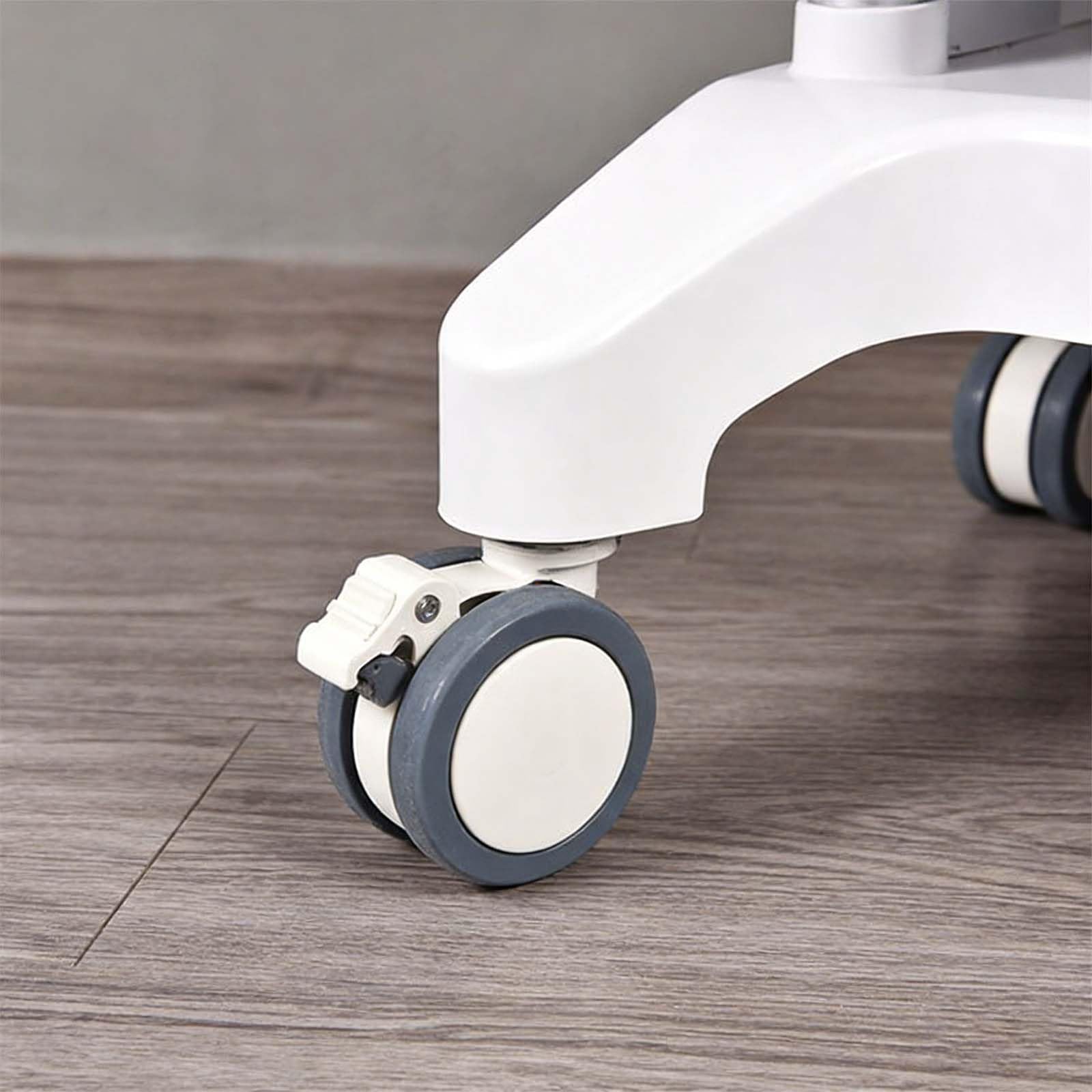 Carrello con cassetto per conservazione medica, carrello mobile per casa, ufficio, ospedale, clinica, ideale per ultrasuoni e apparecchiature mediche
