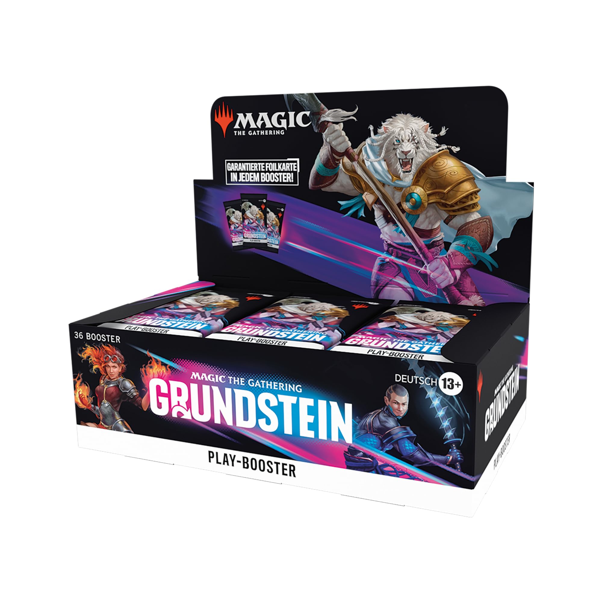 Magic: The Gathering Grundstein Play-Booster-Display – 36 Booster (504 Magic-Karten) (Deutsche Version)