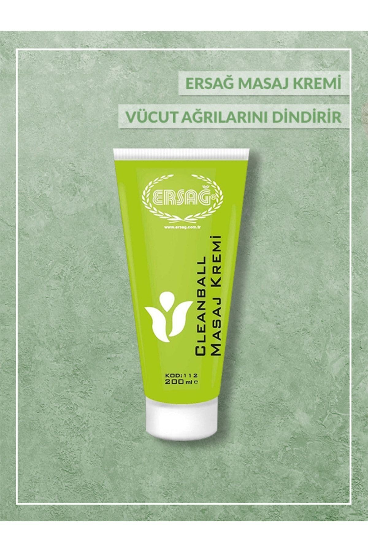 Ersağ Cleanball Masaj Kremi 200 Ml- Myshp9389