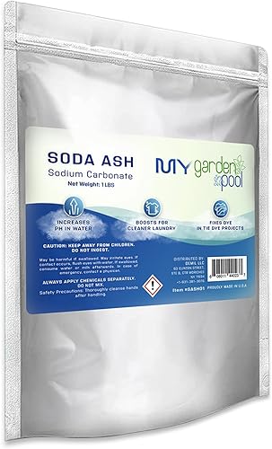 Miniatura 2 de Ceniza de soda, aumento de pH para aguas cristalinas, refuerzo de lavandería, fijador de teñido anudado, eleva tu piscina y proyectos con carbonato