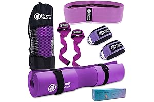 J Bryant Fitness Purple Barbell Pad: Enhance Your Weightlifting Experience