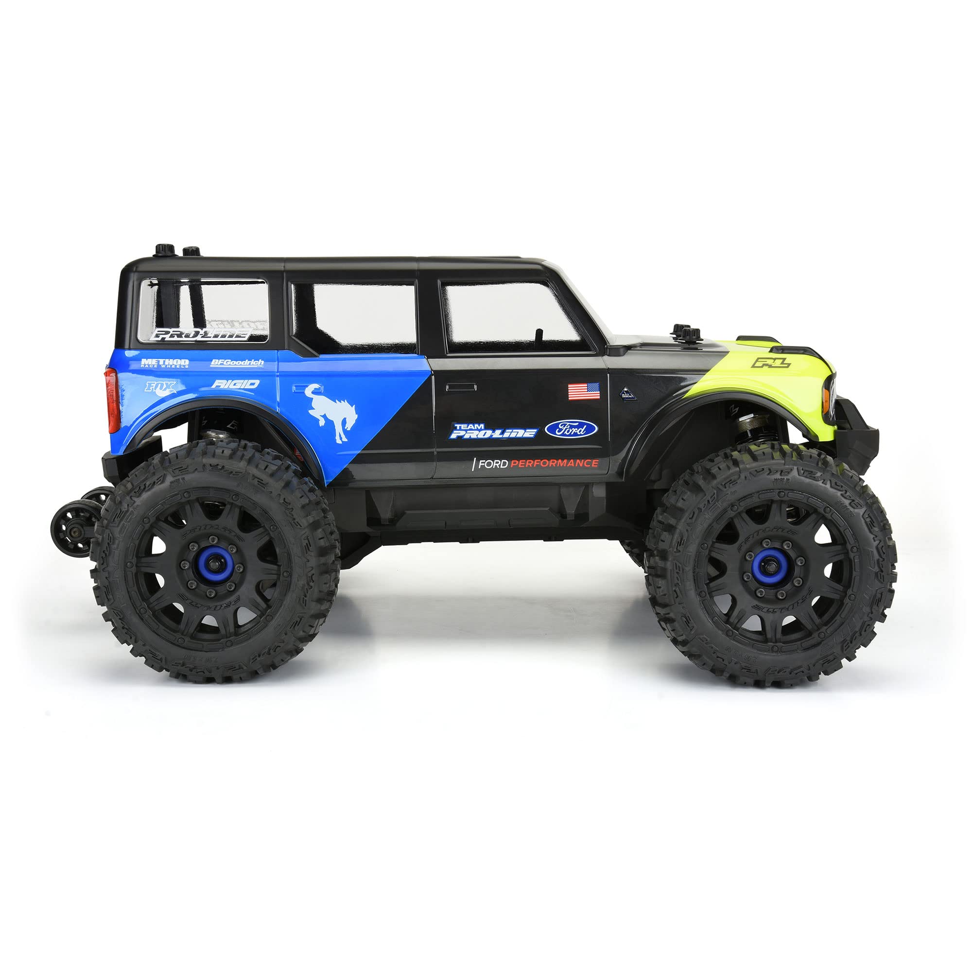 Pro-Line 1/8 2021 Ford Bronco Clear Body: MAXX, E-REVO 2.0