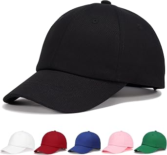 WILLPORT Kids Baseball Cap for Age 2-5,Adjustable Cotton Toddler Baseball Hat for Boys & Girls