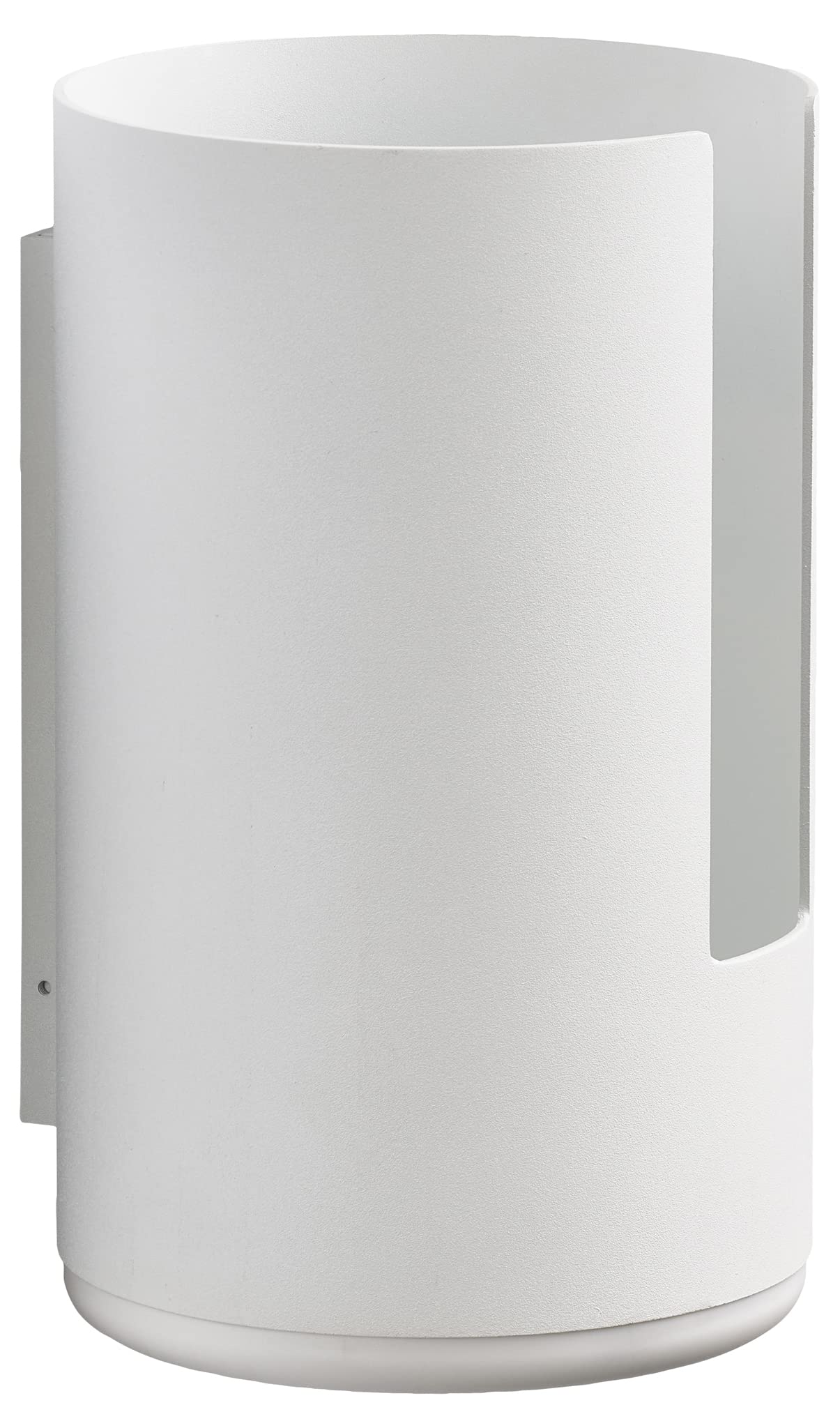 ZONE DENMARK Rim Wall Toilet Paper Reserve, Diameter 13.2 x 21.8 cm, White