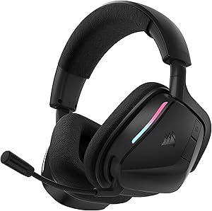 CORSAIR VOID v2 Wireless Gaming Headset with Bluetooth for PC, PS5, PS4, Switches and Mobile Devices – Dolby Atmos, Multi-…