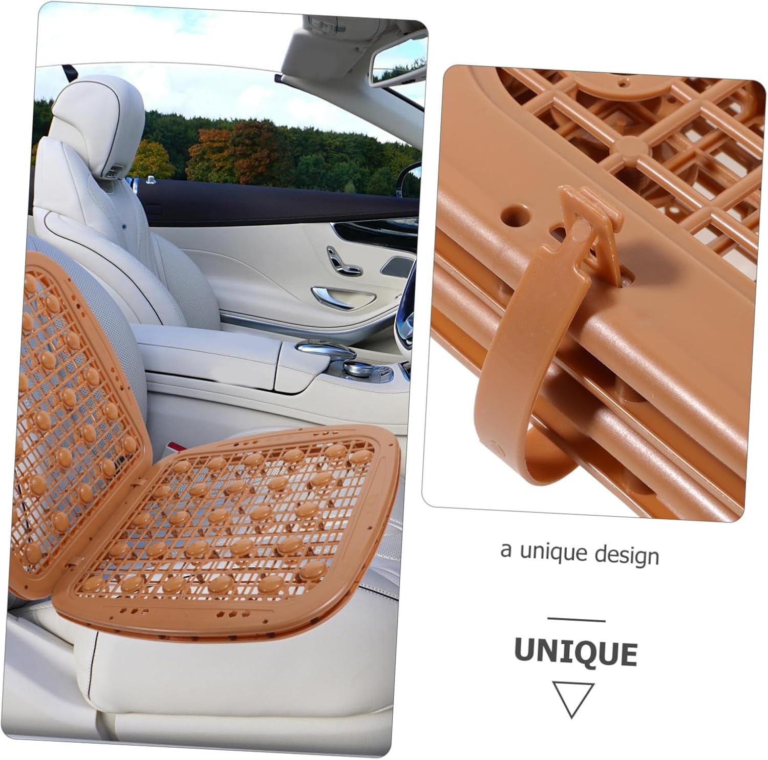 Chair Pad Anti-Slip Car Seat Cushion Decorative Cushion Plastic Seat Pad for Truck/v