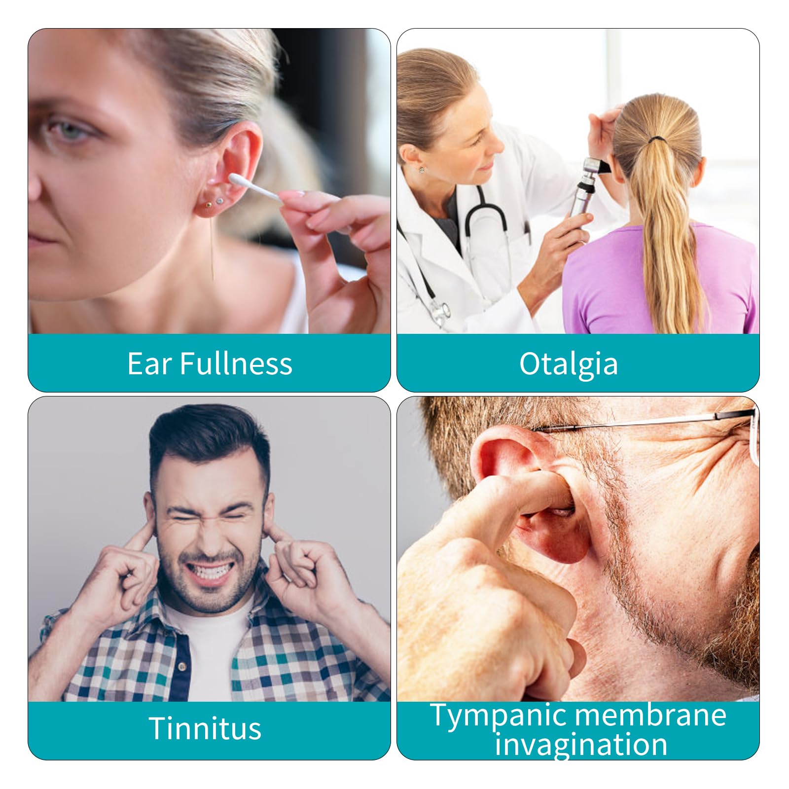 Eustachian Tube Unclogger Ear Pressure Relief Device - Safe Natural Ear Pressure Balancer for Air Travel Diving Colds Swimming - Unblocks Ears Relieves Tinnitus and Earache - Eustachian Tube Exerciser — Amazon image 5