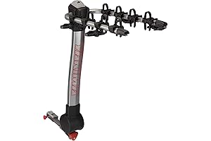 YAKIMA RidgeBack Tilt-Away 4-Bike Rack for Cars and Trucks