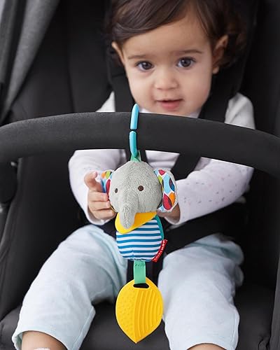 Miniatura 7 de Skip Hop Bandana Buddies Juguete de actividad y dentición para bebés con sonajero multisensorial y texturas Zorro