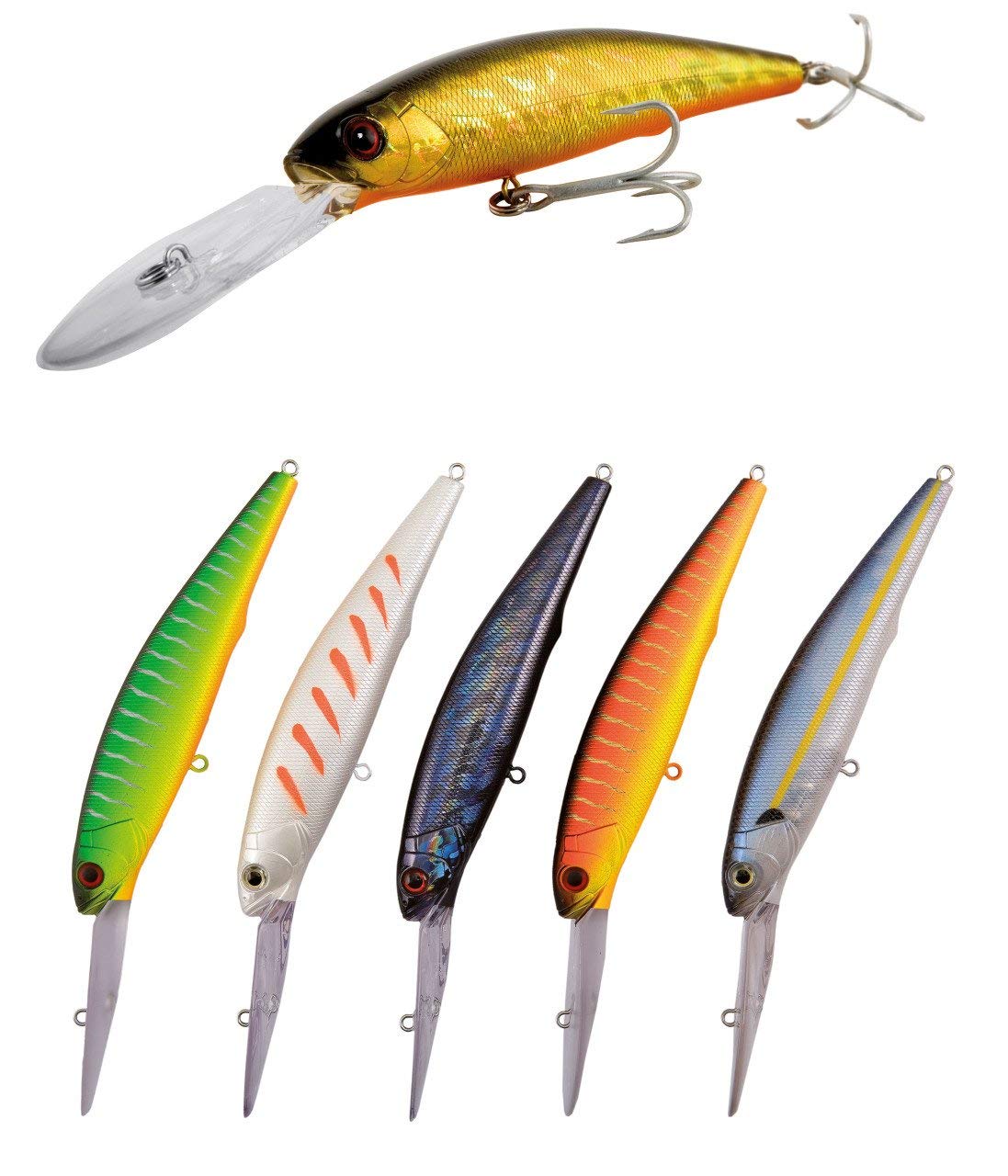 Nomura Fumiko 15 cm 63,5 g Pearl Orange Stripes Señuelo artificial de Spinning Mar Spigola Traina