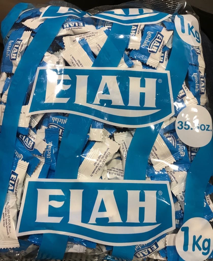 ELAH-NOVITA'-CARAMELLE AL LATTE IN BUSTA (1 KG - 330 COMPRESSE)