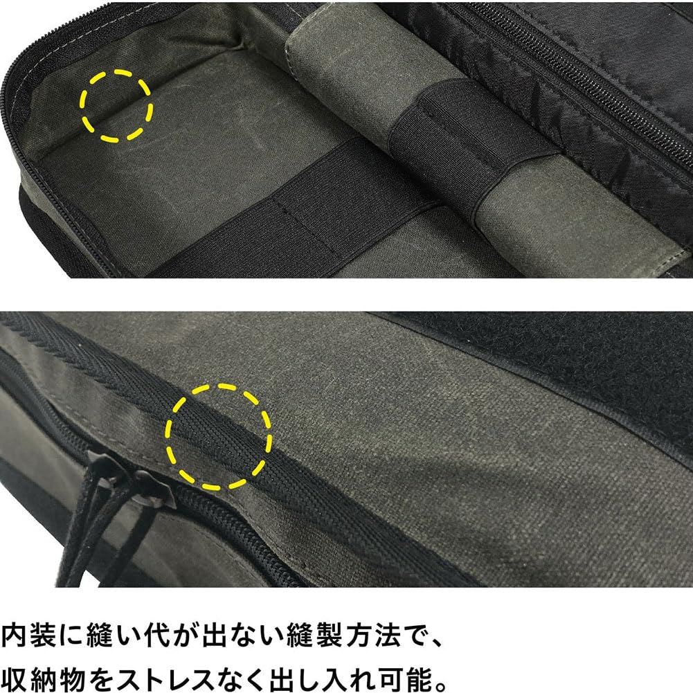 Amazon.co.jp: 【asobito×野良道具製作所】 EDCケース オリーブ