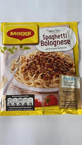 Maggi fix und frisch Spaghetti boloñesa por Maggi
