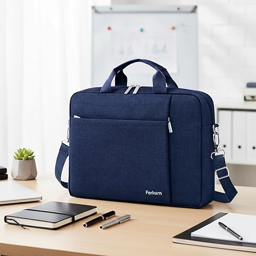 Miniatura 6 de Ferkurn Funda para computadora portátil para mujeres y hombres, compatible con HP Envy Pavilion OmenLG GramMSIDell Inspiron XPSLenovoAcer, maletín