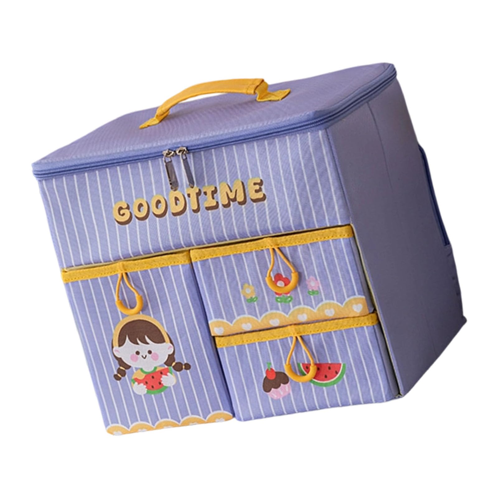 Tsophreniq Multi Purpose Pull Out Drawer Cosmetic Case with Space Saving Fold Design for Accessories Stationery Multi Layer Cosmetic Storage Box