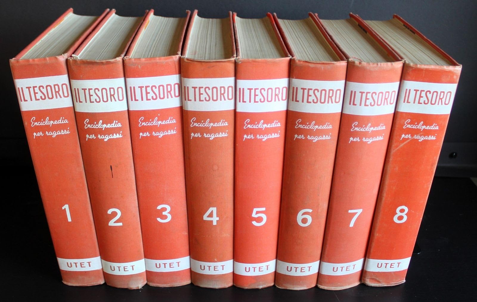 Enciclopedia per ragazzi. Il tesoro. 8 Volumi