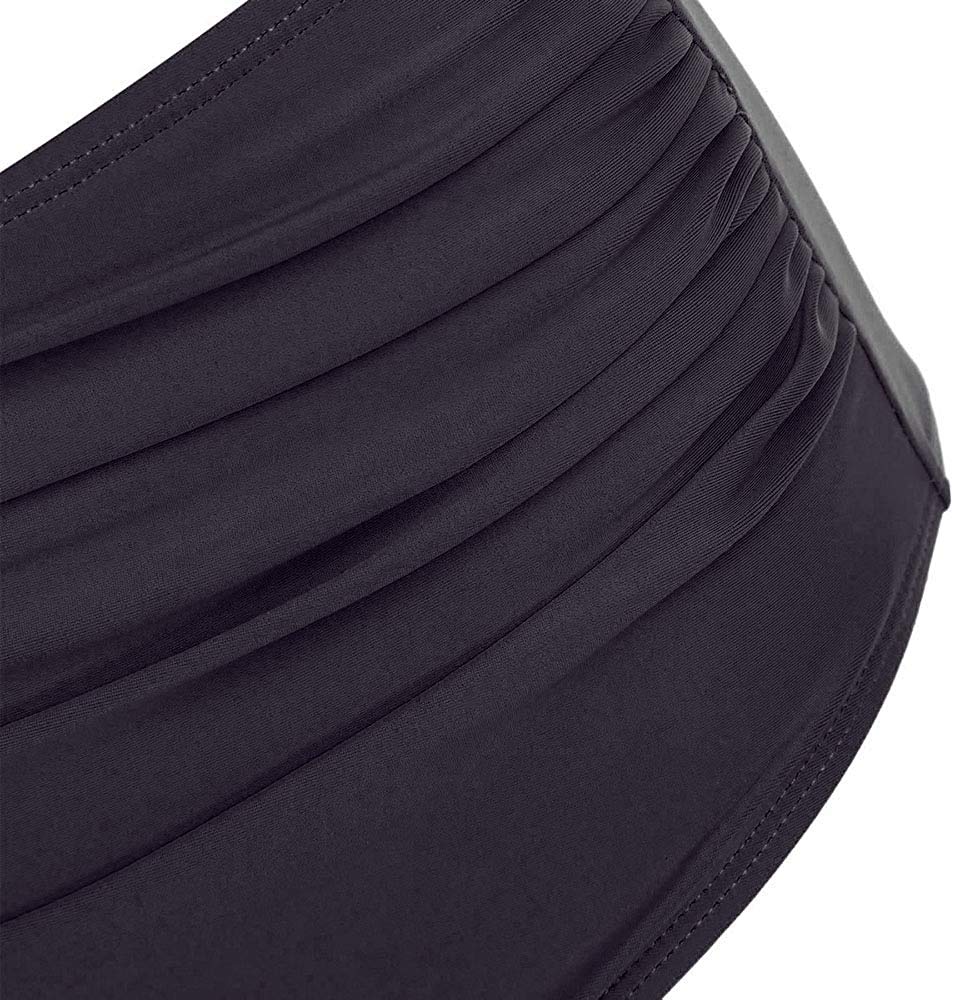 JMSUN Traje de baño tankini de cintura alta con volantes y sol y estrellas para mujer