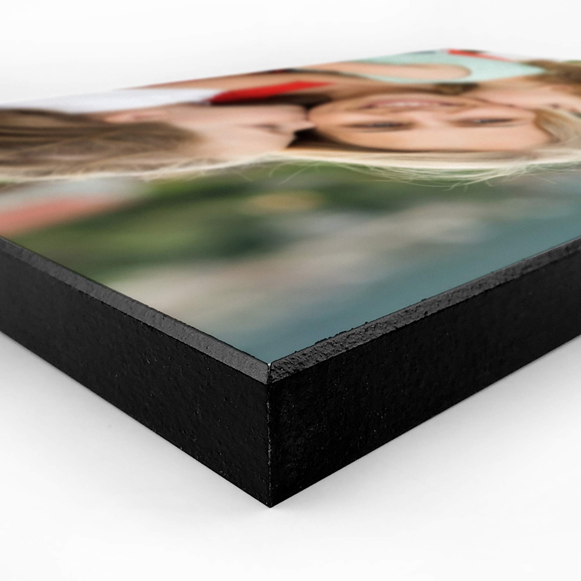 LolaPix Cornice in Legno Personalizzata con Foto, Testo o Immagini. Regalo Originale ed Esclusivo. Sono Disponibili Diversi Modelli. 20X30 Rettangolare