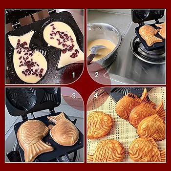 たい焼き器　100v 美品　2回使用 たい焼き器100v 美品2回使用