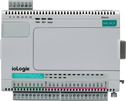 MOXA ioLogik E2210 - Smart Ethernet Remote I/O with 12 DIs, 8 DOs