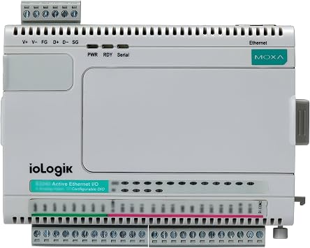 MOXA ioLogik E2210 - Smart Ethernet Remote I/O with 12 DIs, 8 DOs