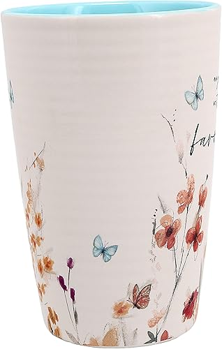 Miniatura 2 de Pavilion - Taza de café de 17 onzas con diseño floral, diseño floral, ideas de cocina de primavera y verano, regalos inspiradores, apto para