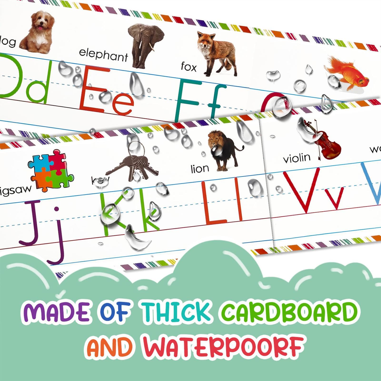 激レア＊クラスルームポスターアルファベットA−Z Amazon.com: Alphabet Abc Poster laminated vintage educators