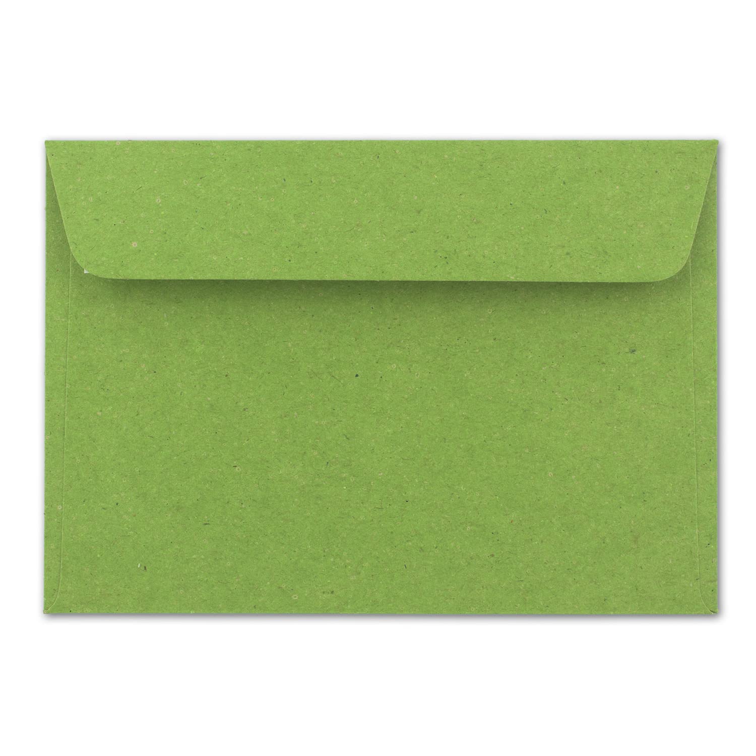 150x Buste formato B6 - colore: verde chiaro (riciclaggio della carta) - 125 x 176 mm - Chiusura: Con strip adesivo - 120 g/m² - per la natura by GUSTAV NEUSER