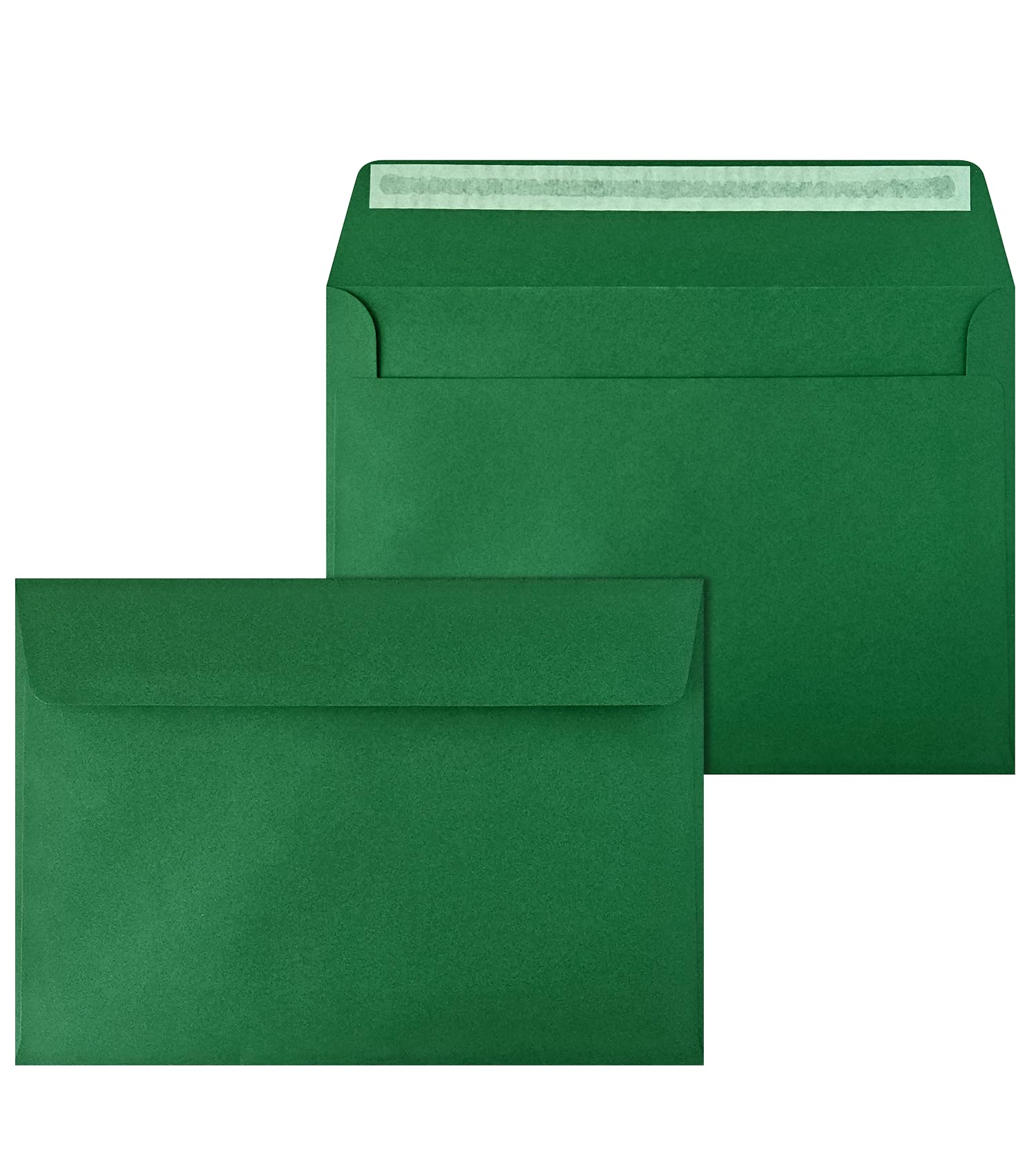 Netuno 250 Large Dark Green envelopes C5 162 x 229 mm 6.4 x 9 in 120gsm Coloured Invitation Envelope Elegant envelopes for A5 Letters Wedding Invitations Greeting Cards documents Postcards