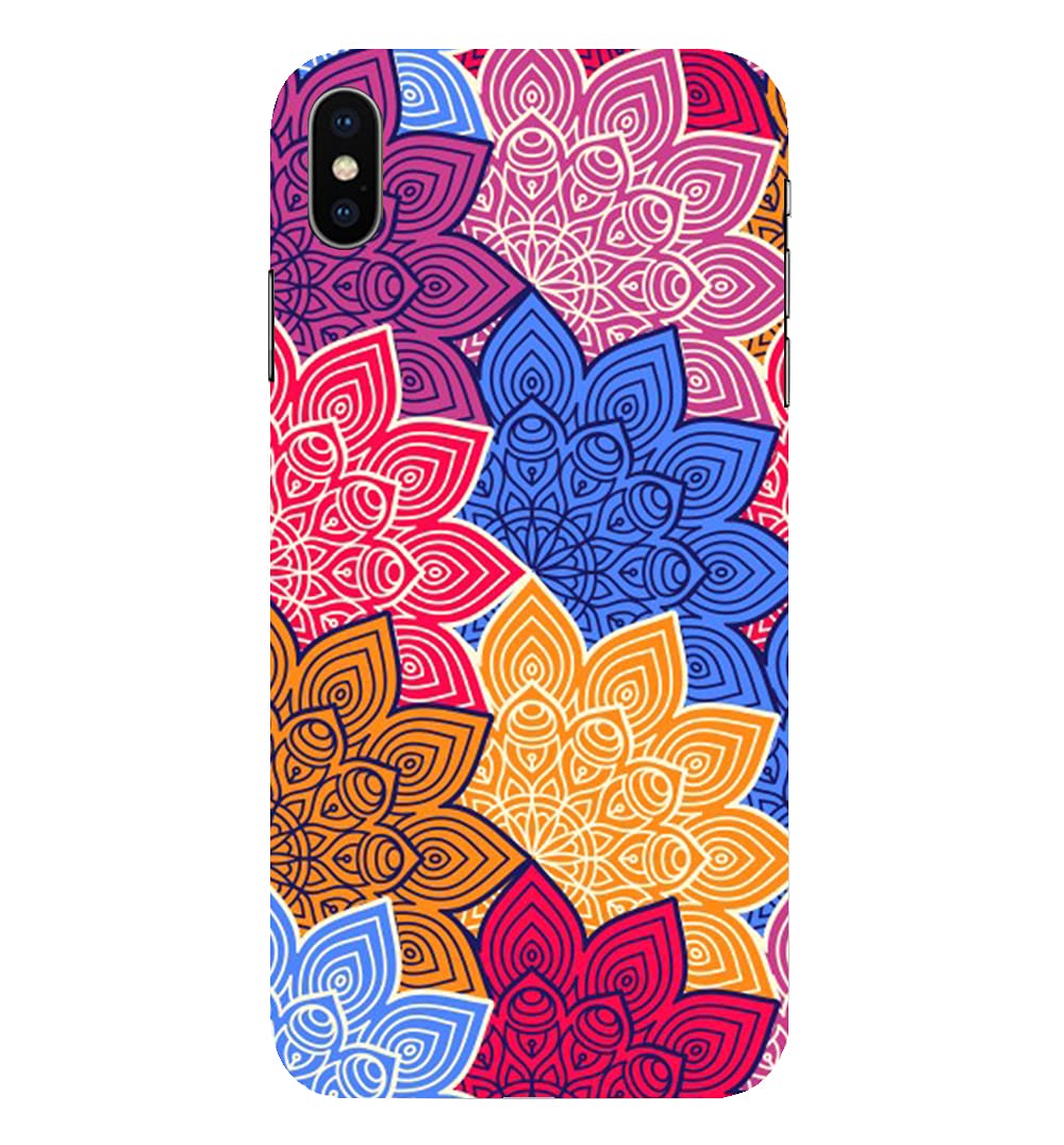 CreativeSoul ''Background with Full Color Mandalas'' Printed Hard Back