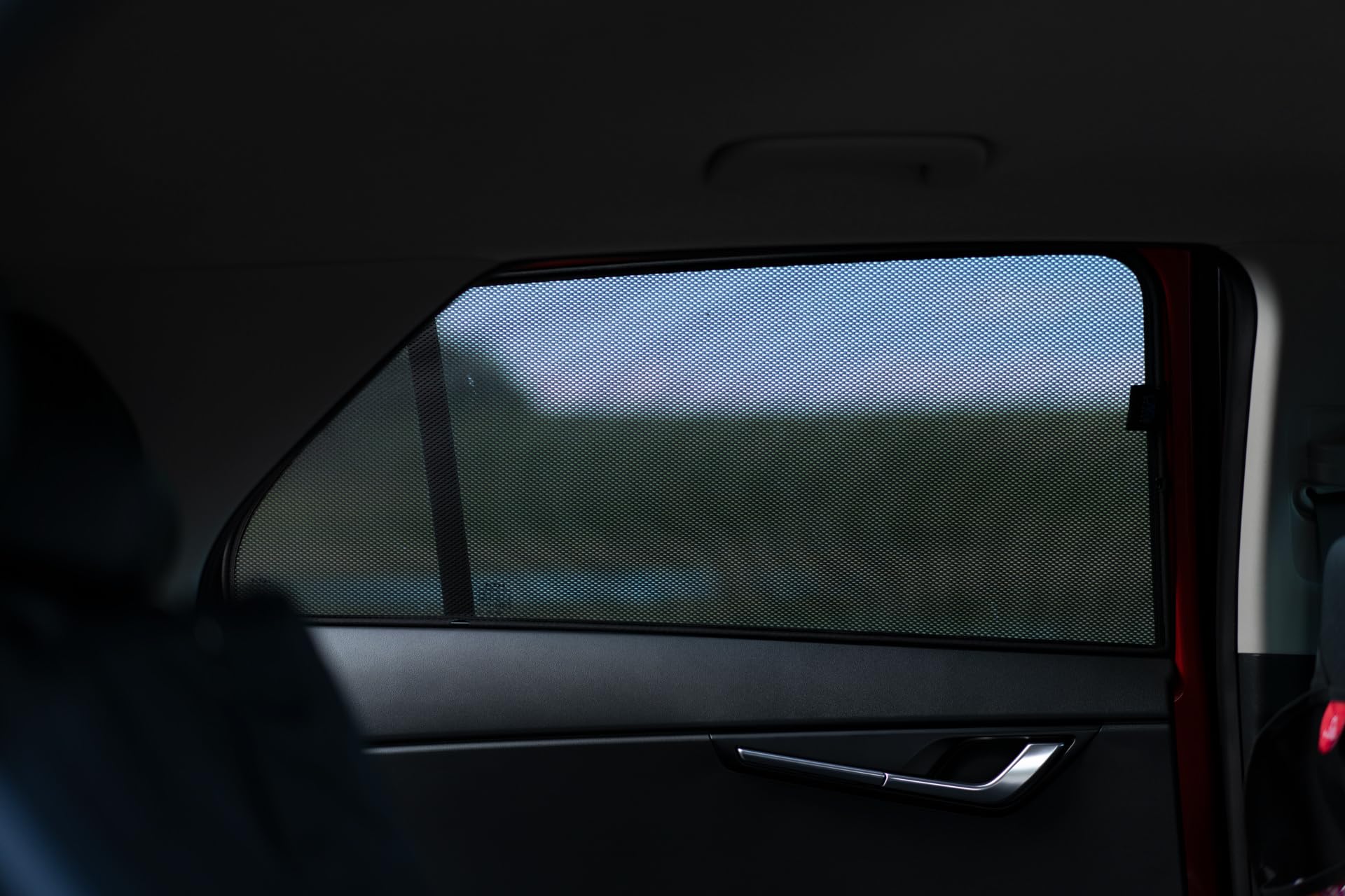 CAR SHADES Juego (Puertas traseras) Compatible con Kia Niro II 2022- (2-Partes) cortinillas Parasol a Medida