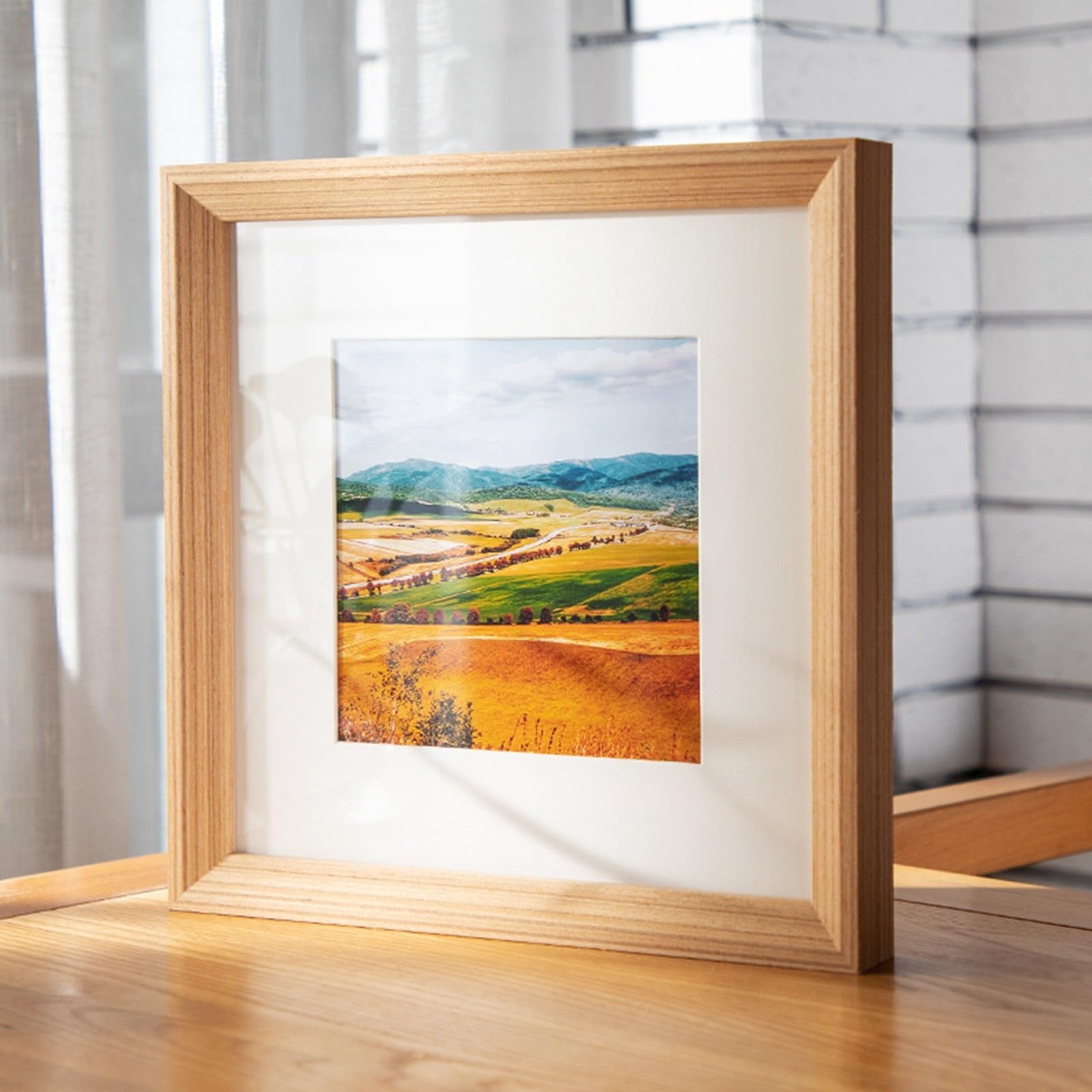 Amazon.com - Solid Wood Picture Frame 11.8x11.8 Large Vertical