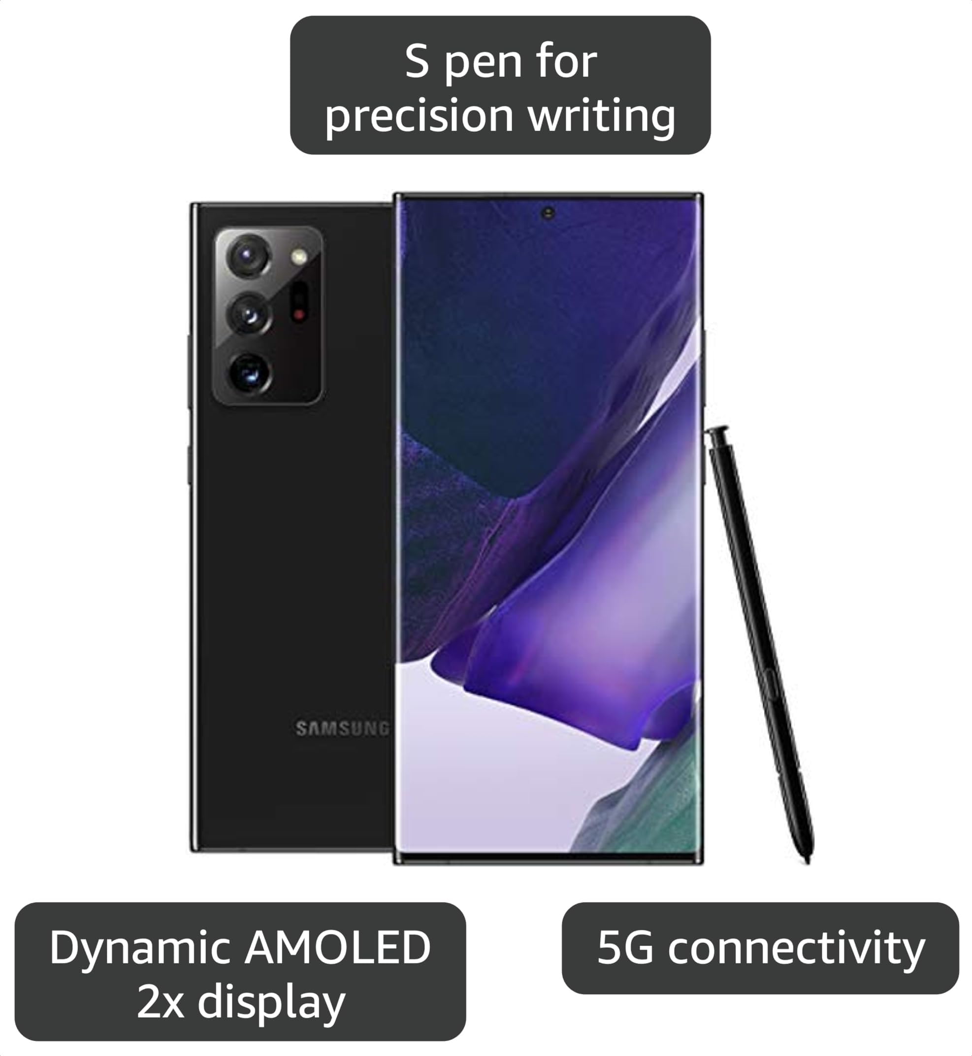 Amazon.com: SAMSUNG Galaxy Note 20 Ultra 5G, teléfono inteligente