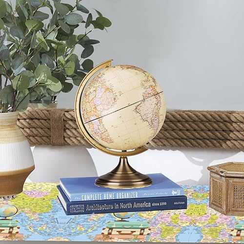 Miniatura 4 de Mantel de fiesta con diseño de mapa de aventura y mundo, 3 piezas, suministros para fiestas, 70 x 42 pulgadas, para aventuras que esperan