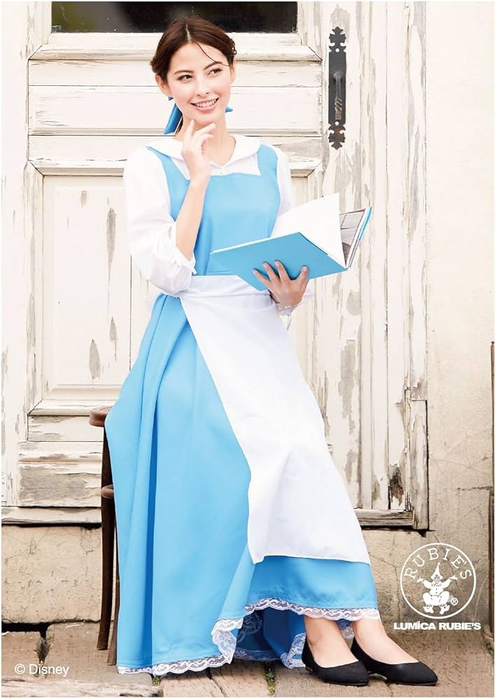 ディズニー 美女と野獣のベルのコスプレ衣装のセット Amazon.co.jp: ディズニー 美女と野獣 ベル コスチューム