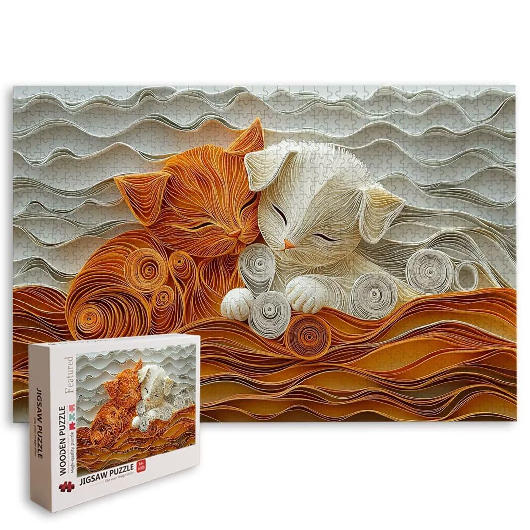 Puzzle Animale, Puzzle 2000 Pezzi Adulti per Decor, Regalo Donna/Uomo -8766