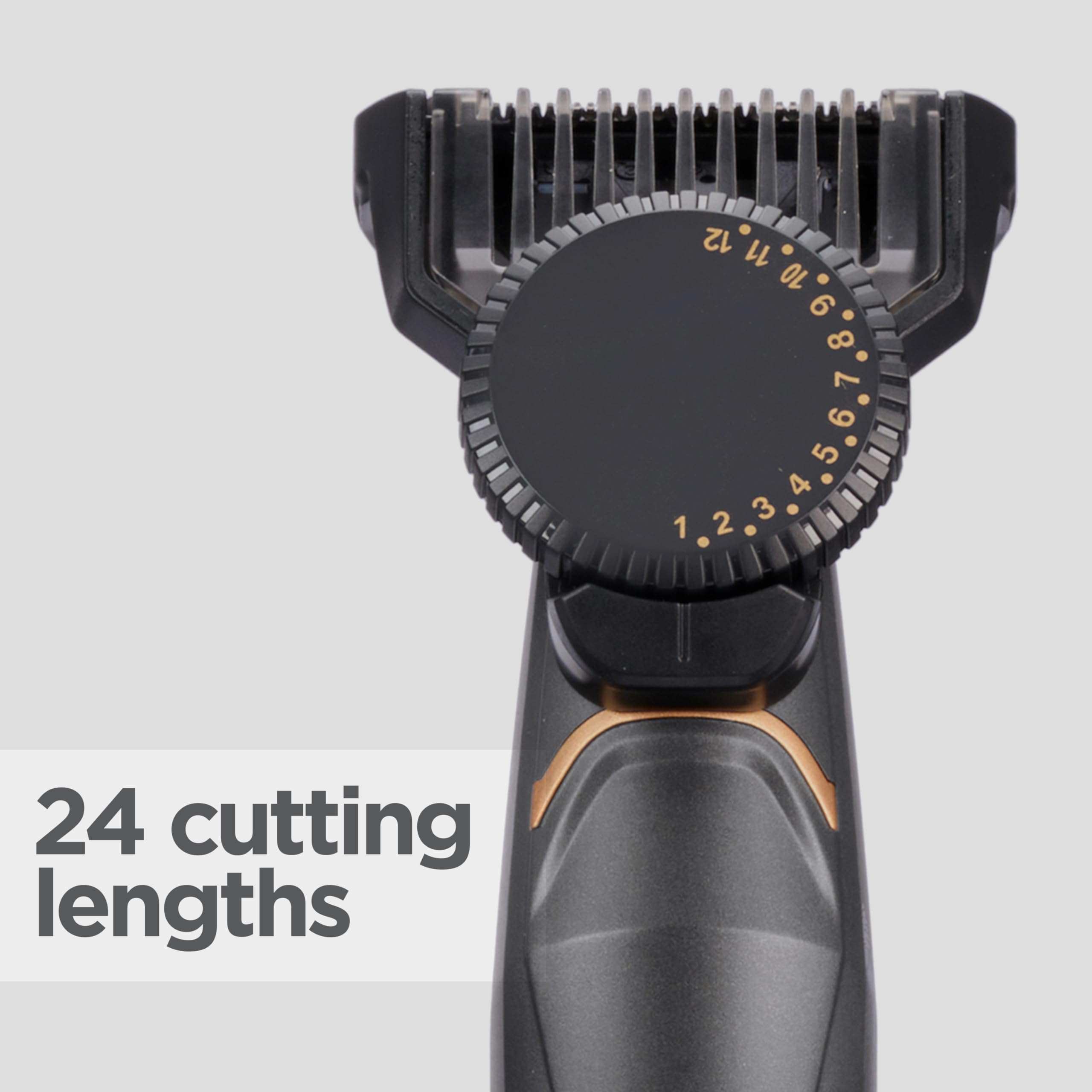 BaByliss Graphite Precision Beard Trimmer, Gray - Image 4