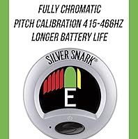 Vista 7 de Snark SIL-1 Sintonizador cromático de clip hiperrápido Snark plateado
