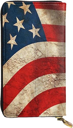 Carteras de cuero de girasol para mujer y hombre con cremallera larga delgada cubierta de chequera monedero de mano con 12 ranuras para tarjetas