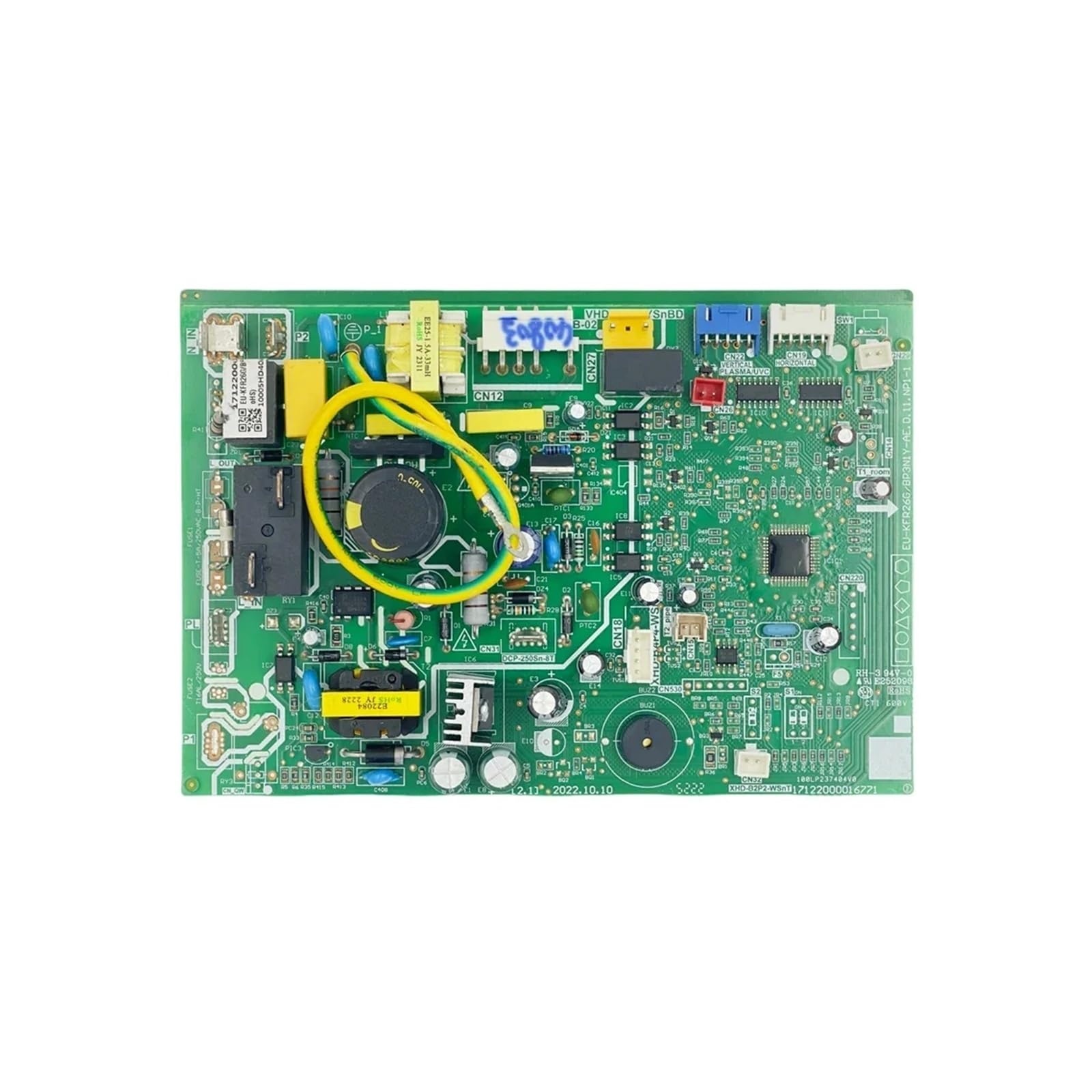 X psblty Compatible For Midea EU-KFR26G/BP3N1Y-AE.D.11.NP1-1 PCB 17122000016771，Components Air Conditioner Indoor Unit Control Board(Type B)