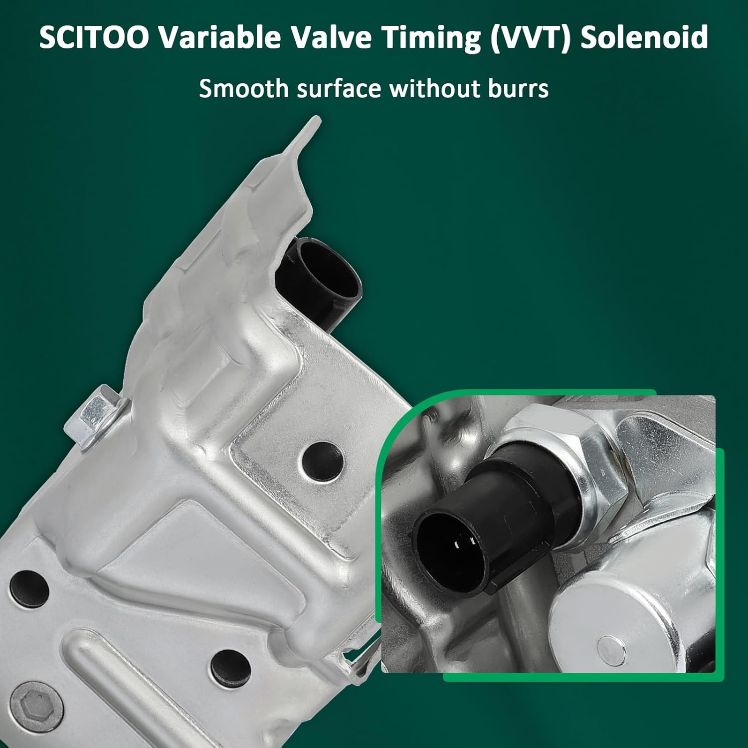 SCITOO Engine Variable Valve Timing (VVT) Solenoid for Honda Fit 1.5L 918-172