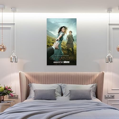 Miniatura 8 de Outlander - Póster de la serie de televisión, para dormitorio, sala de estar, lienzo para decoración de pared, decoración de habitación, decoración