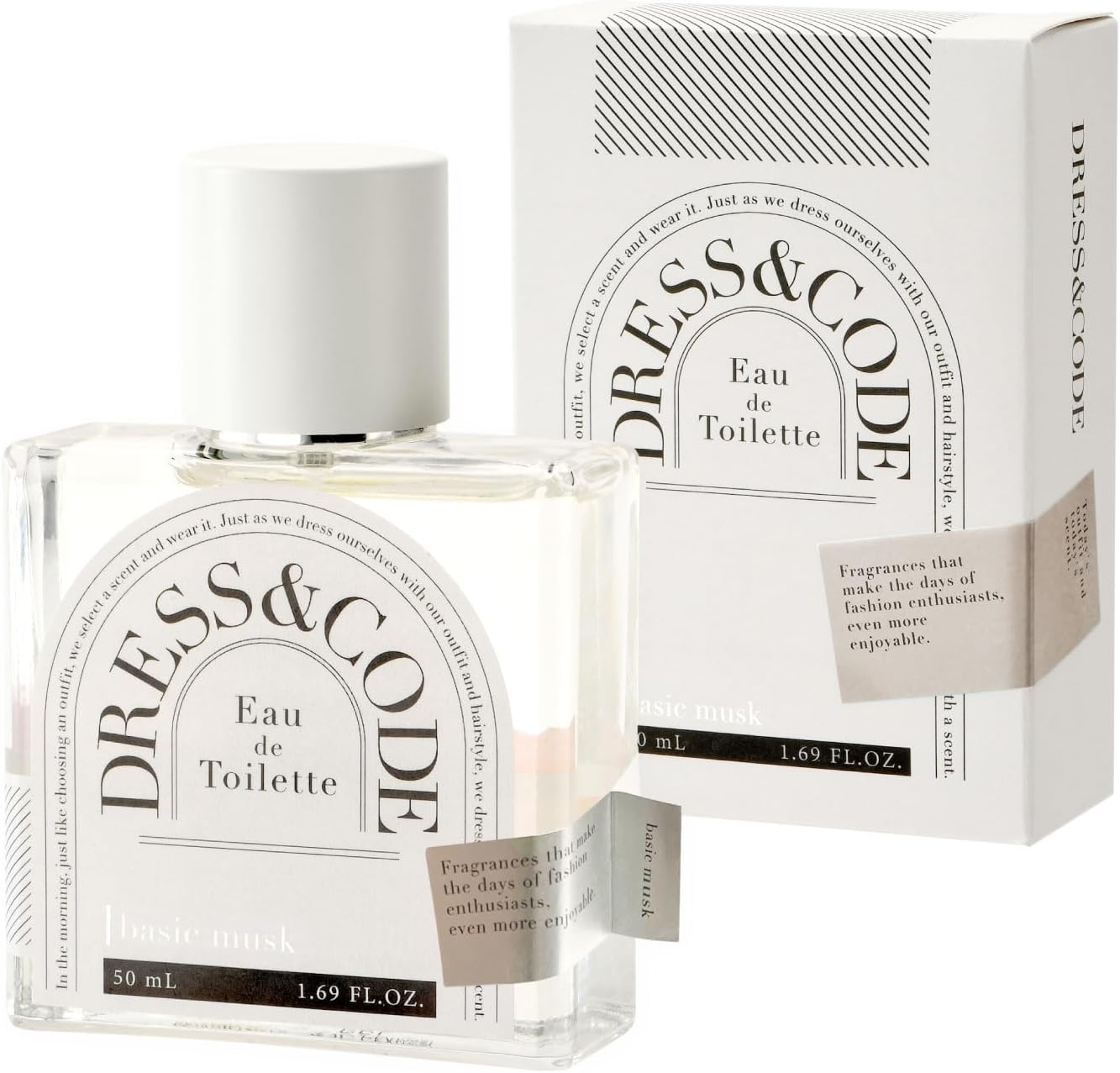 Dress Code Eau de Toilette Basic Musk 50ml Perfume EDT Father's Day Gift