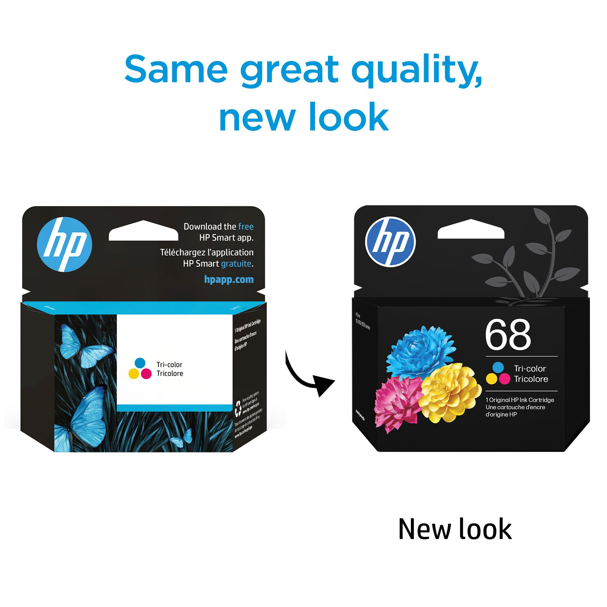Amazon.com: HP 68 Tri-Color Ink Cartridge, Works Envy 6100e, 6500e