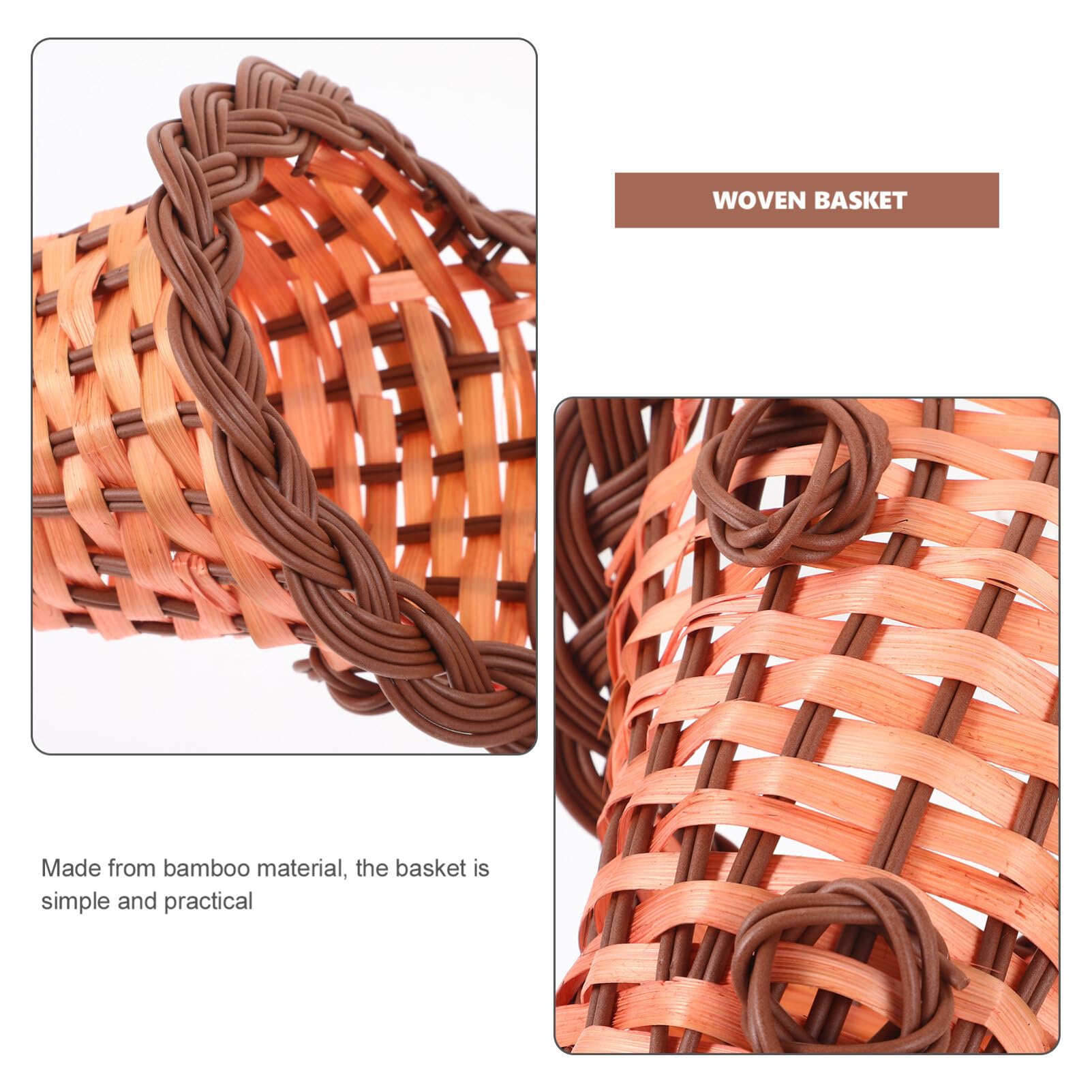 Garneck Cornucopia Basket Horn Wicker Grapevine Fall Bread Basket for Table Centerpiece, Christmas Thanksgiving Decorations