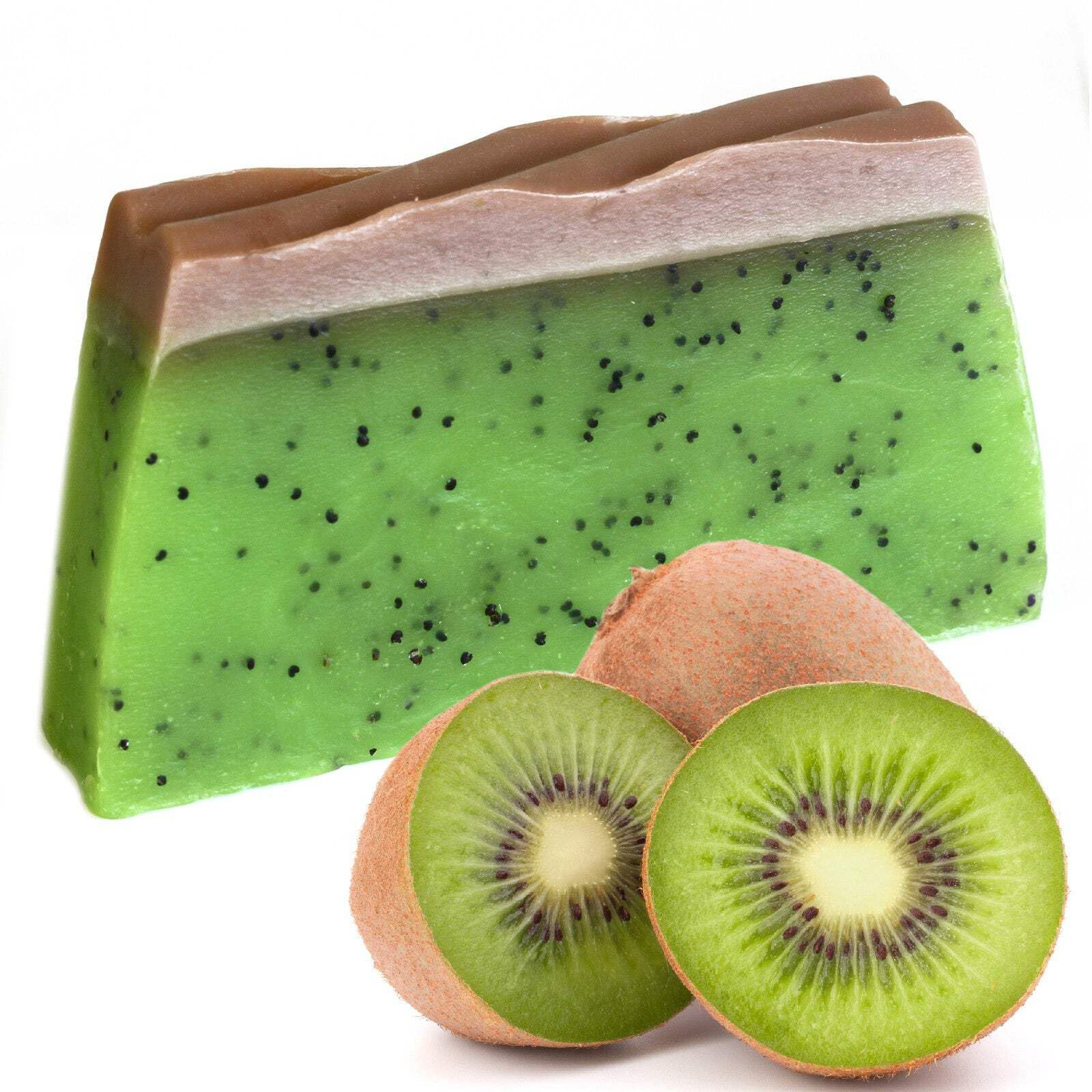 Ancient Wisdom Naturalne Tropikalne Mydło w kostce Kostka mydła Kiwi 1,3 kg Do twarzy Do ciała