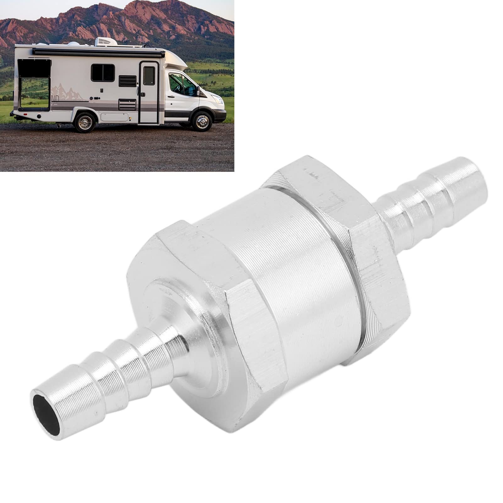 Valvola Di Non Ritorno Carburante Per Autoveicoli, Valvola Di Non Ritorno A Pi&ugrave; Vie Per Gasolio A Gradini (8mm