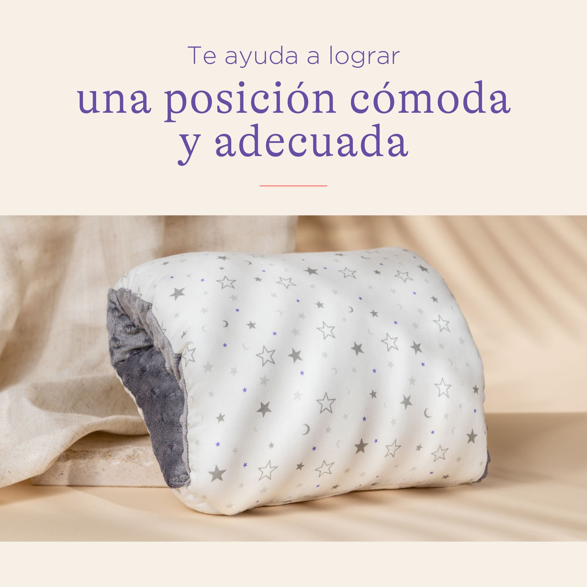Lansinoh Cojín de Lactancia, Viajar y llevarlo contigo. Permite Diferentes Posiciones para Dar el Pecho, Comodidad para la mamá y el bebé